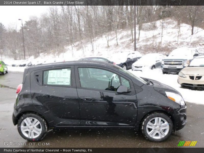 Black Granite / Silver/Silver 2014 Chevrolet Spark LT