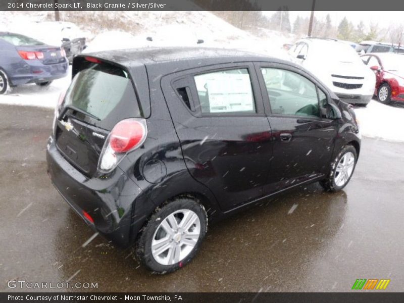Black Granite / Silver/Silver 2014 Chevrolet Spark LT