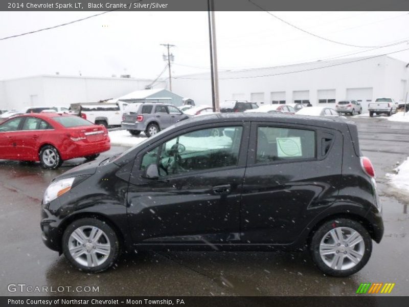 Black Granite / Silver/Silver 2014 Chevrolet Spark LT