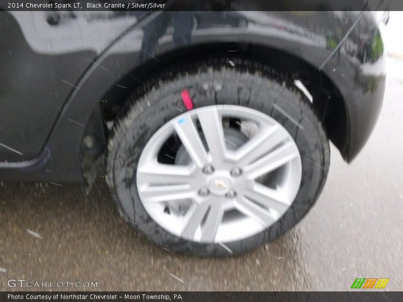 Black Granite / Silver/Silver 2014 Chevrolet Spark LT
