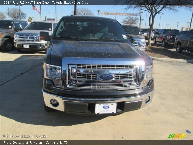 Tuxedo Black / Steel Grey 2014 Ford F150 XLT SuperCrew