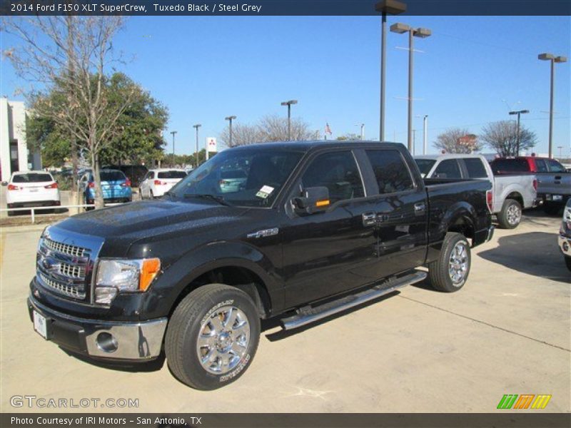 Tuxedo Black / Steel Grey 2014 Ford F150 XLT SuperCrew