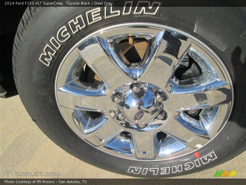 Tuxedo Black / Steel Grey 2014 Ford F150 XLT SuperCrew