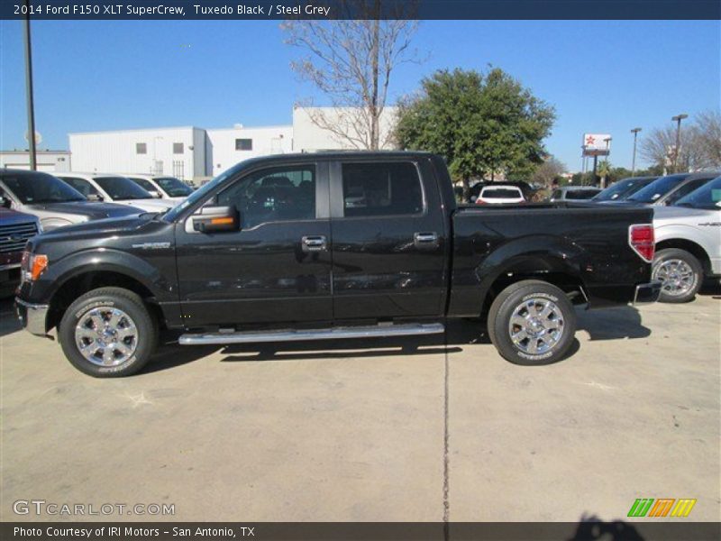 Tuxedo Black / Steel Grey 2014 Ford F150 XLT SuperCrew