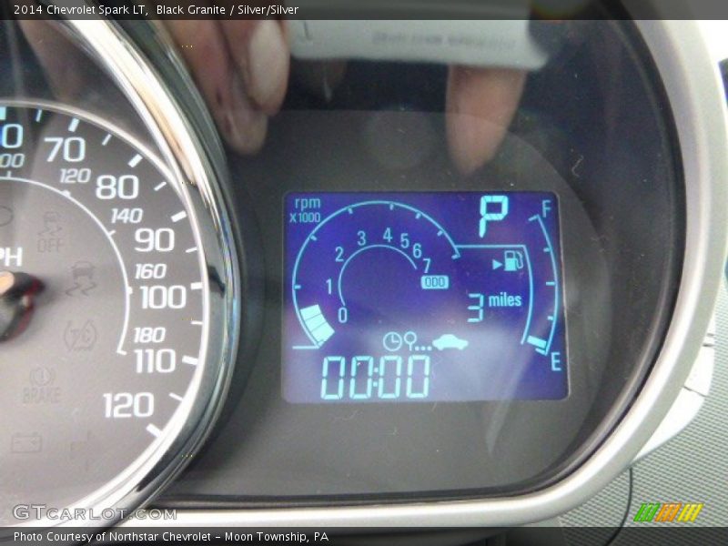Black Granite / Silver/Silver 2014 Chevrolet Spark LT