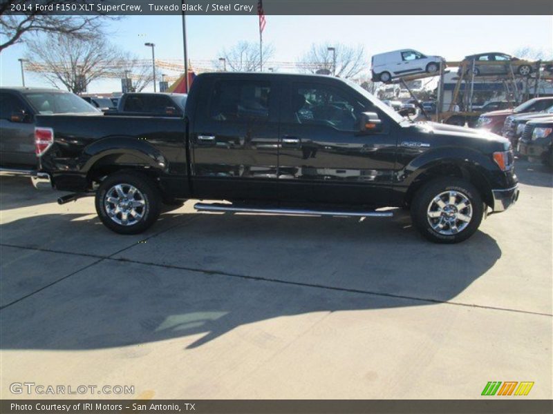 Tuxedo Black / Steel Grey 2014 Ford F150 XLT SuperCrew