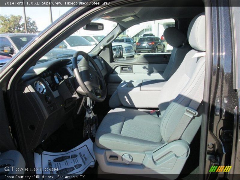 Tuxedo Black / Steel Grey 2014 Ford F150 XLT SuperCrew