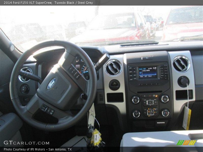 Tuxedo Black / Steel Grey 2014 Ford F150 XLT SuperCrew