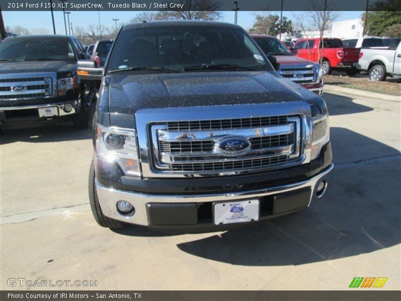 Tuxedo Black / Steel Grey 2014 Ford F150 XLT SuperCrew