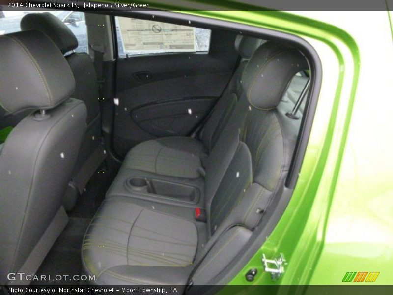 Jalapeno / Silver/Green 2014 Chevrolet Spark LS