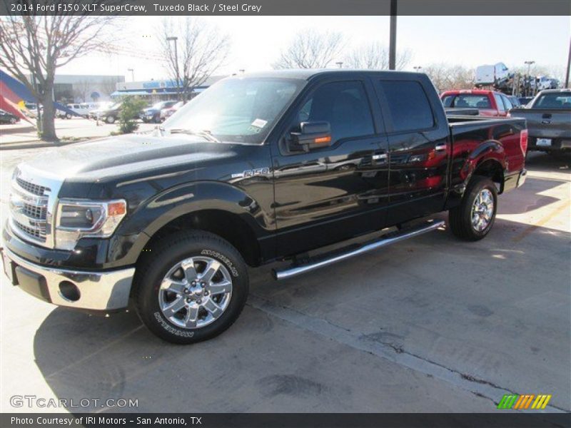 Tuxedo Black / Steel Grey 2014 Ford F150 XLT SuperCrew