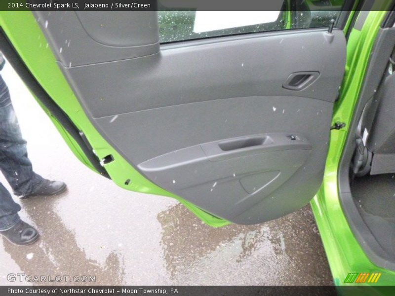 Jalapeno / Silver/Green 2014 Chevrolet Spark LS
