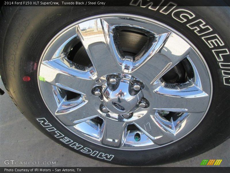 Tuxedo Black / Steel Grey 2014 Ford F150 XLT SuperCrew