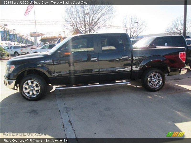 Tuxedo Black / Steel Grey 2014 Ford F150 XLT SuperCrew