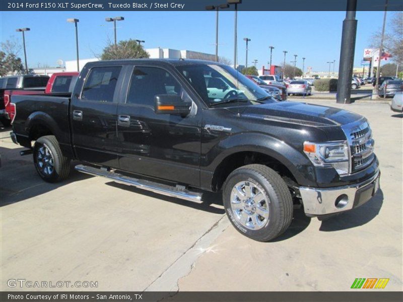 Tuxedo Black / Steel Grey 2014 Ford F150 XLT SuperCrew