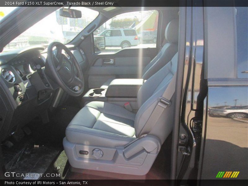 Tuxedo Black / Steel Grey 2014 Ford F150 XLT SuperCrew