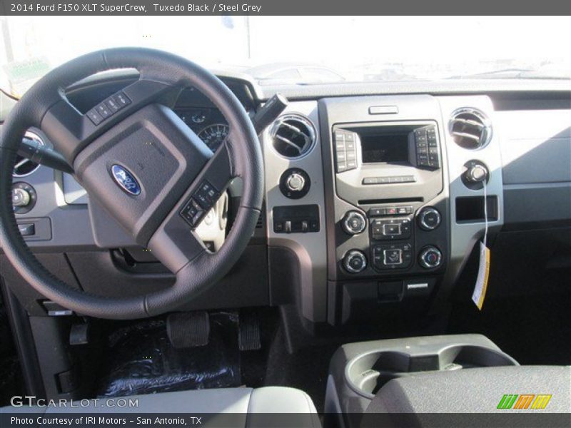 Tuxedo Black / Steel Grey 2014 Ford F150 XLT SuperCrew