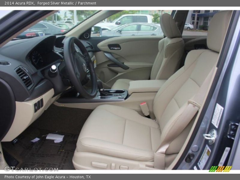 Forged Silver Metallic / Parchment 2014 Acura RDX