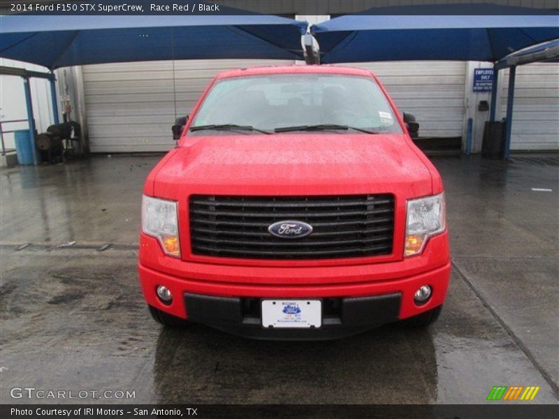 Race Red / Black 2014 Ford F150 STX SuperCrew