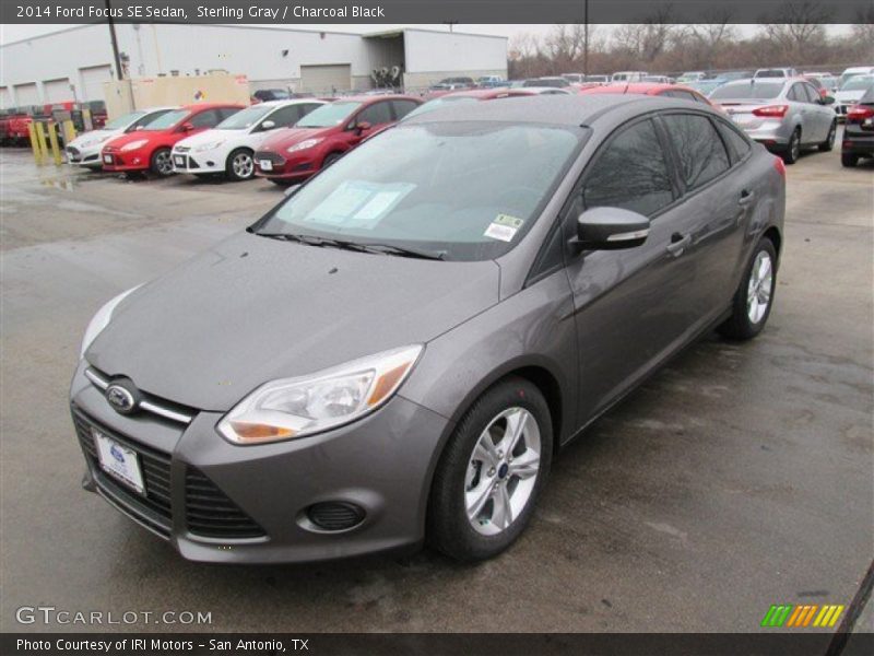 Sterling Gray / Charcoal Black 2014 Ford Focus SE Sedan