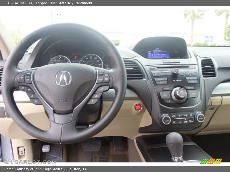 Forged Silver Metallic / Parchment 2014 Acura RDX