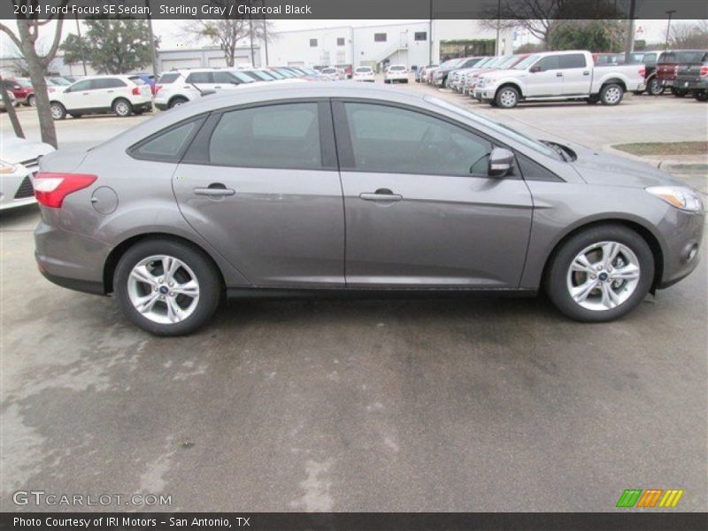 Sterling Gray / Charcoal Black 2014 Ford Focus SE Sedan