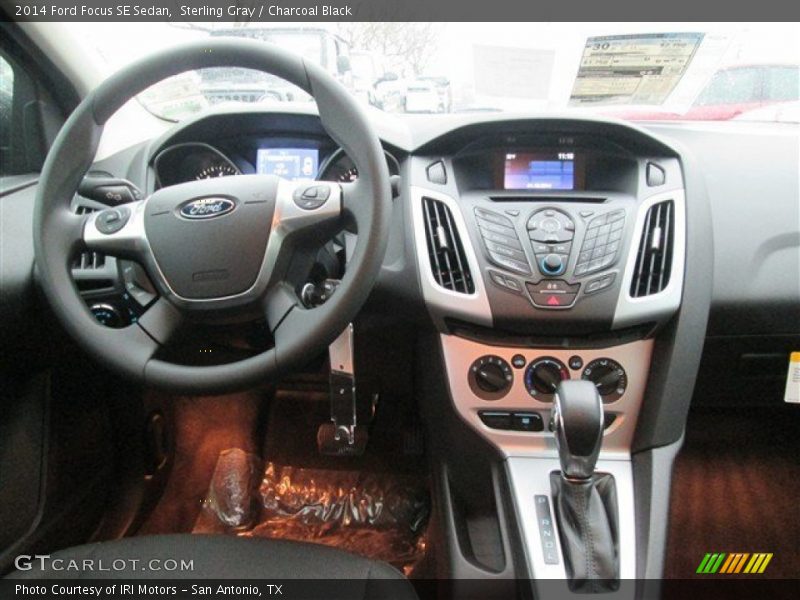 Sterling Gray / Charcoal Black 2014 Ford Focus SE Sedan