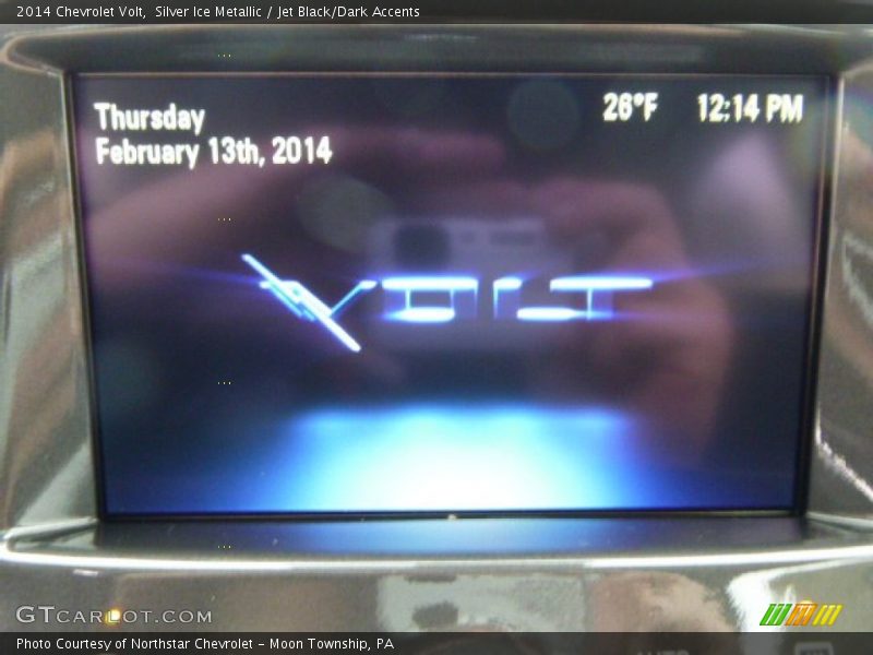 Silver Ice Metallic / Jet Black/Dark Accents 2014 Chevrolet Volt