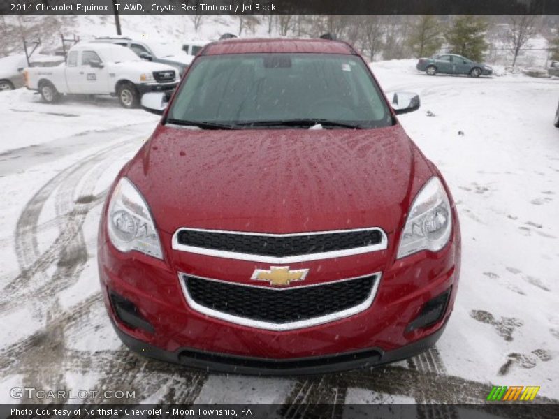 Crystal Red Tintcoat / Jet Black 2014 Chevrolet Equinox LT AWD