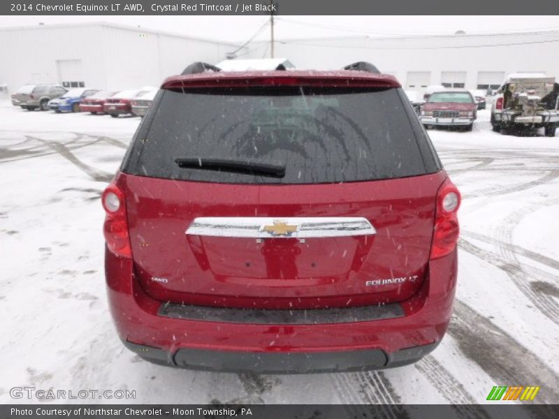 Crystal Red Tintcoat / Jet Black 2014 Chevrolet Equinox LT AWD