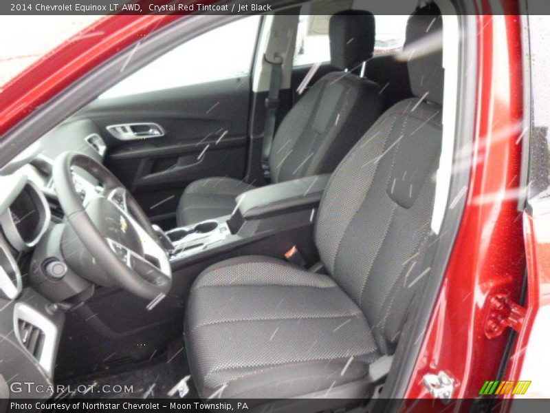 Crystal Red Tintcoat / Jet Black 2014 Chevrolet Equinox LT AWD