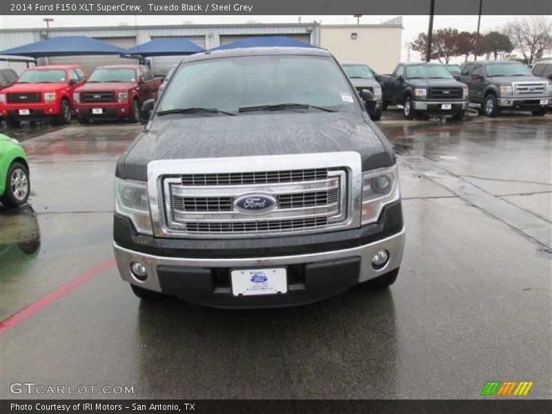 Tuxedo Black / Steel Grey 2014 Ford F150 XLT SuperCrew