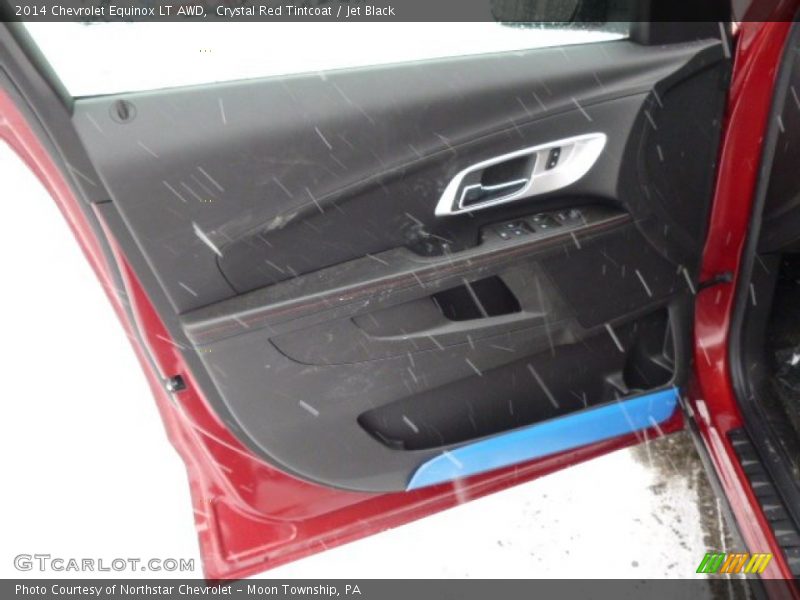 Crystal Red Tintcoat / Jet Black 2014 Chevrolet Equinox LT AWD