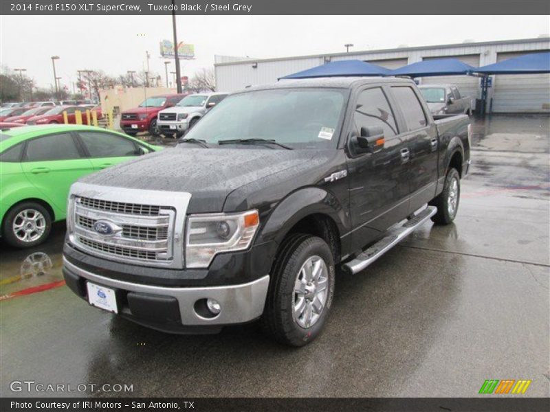 Tuxedo Black / Steel Grey 2014 Ford F150 XLT SuperCrew
