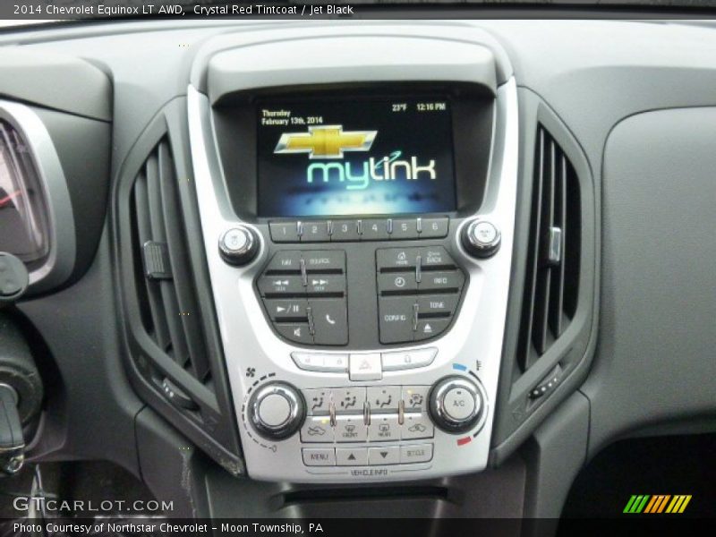 Controls of 2014 Equinox LT AWD