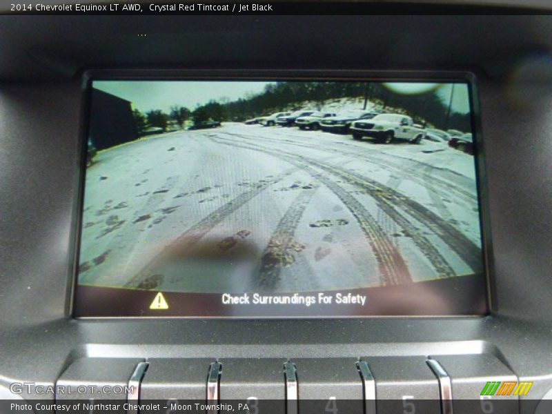 Crystal Red Tintcoat / Jet Black 2014 Chevrolet Equinox LT AWD