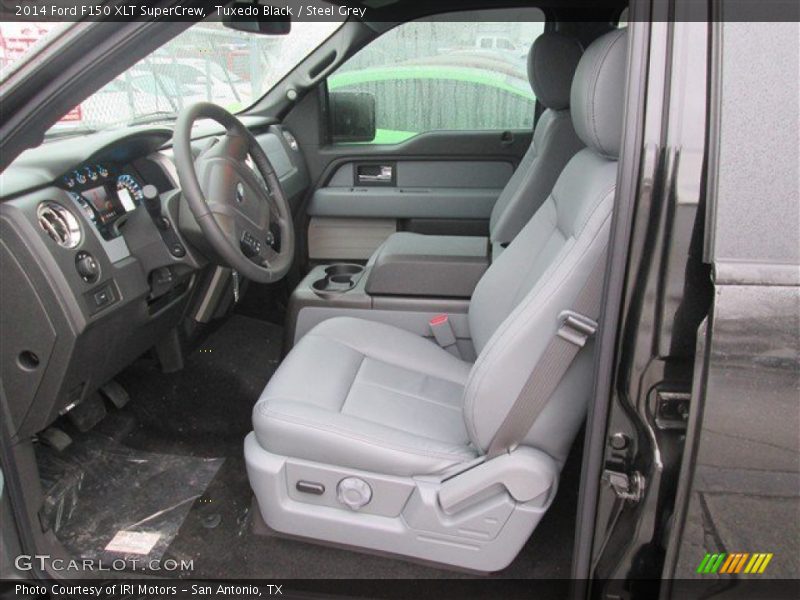 Tuxedo Black / Steel Grey 2014 Ford F150 XLT SuperCrew