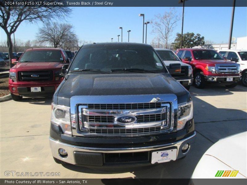 Tuxedo Black / Steel Grey 2014 Ford F150 XLT SuperCrew