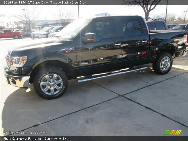 Tuxedo Black / Steel Grey 2014 Ford F150 XLT SuperCrew