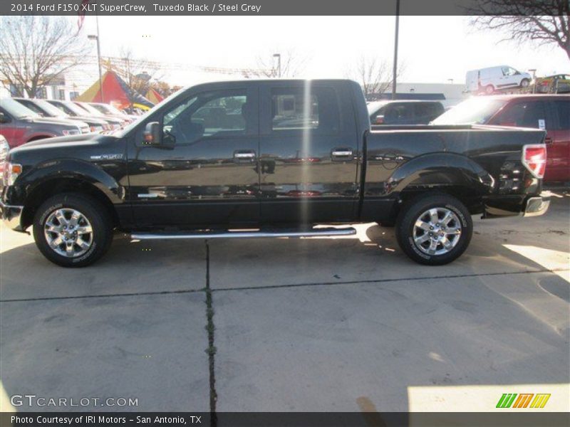 Tuxedo Black / Steel Grey 2014 Ford F150 XLT SuperCrew