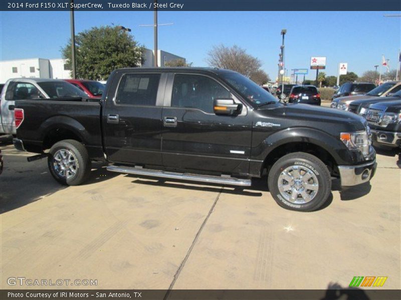 Tuxedo Black / Steel Grey 2014 Ford F150 XLT SuperCrew