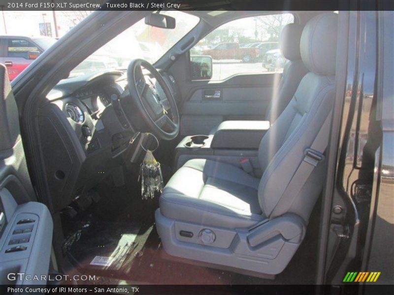 Tuxedo Black / Steel Grey 2014 Ford F150 XLT SuperCrew