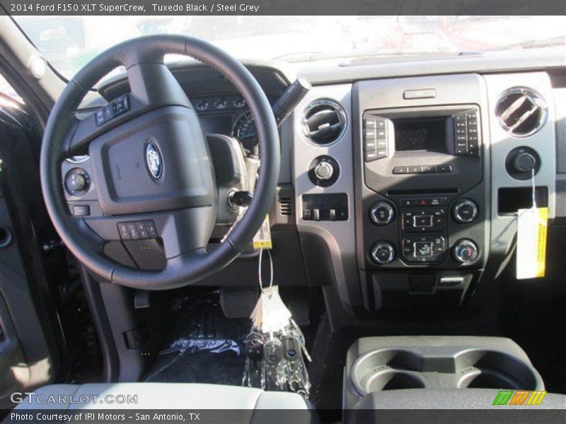Tuxedo Black / Steel Grey 2014 Ford F150 XLT SuperCrew