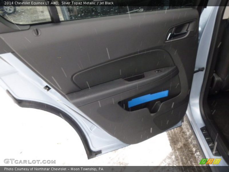 Silver Topaz Metallic / Jet Black 2014 Chevrolet Equinox LT AWD