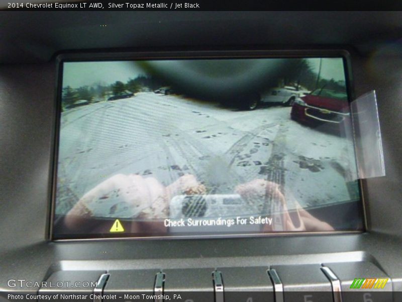 Silver Topaz Metallic / Jet Black 2014 Chevrolet Equinox LT AWD