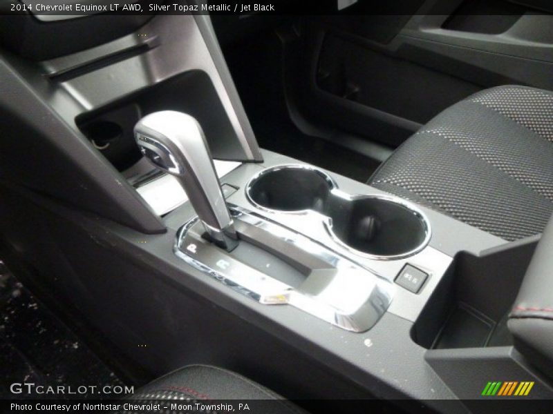 Silver Topaz Metallic / Jet Black 2014 Chevrolet Equinox LT AWD