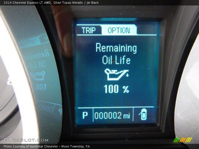 Silver Topaz Metallic / Jet Black 2014 Chevrolet Equinox LT AWD