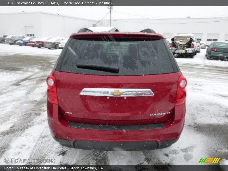 Crystal Red Tintcoat / Jet Black 2014 Chevrolet Equinox LT AWD