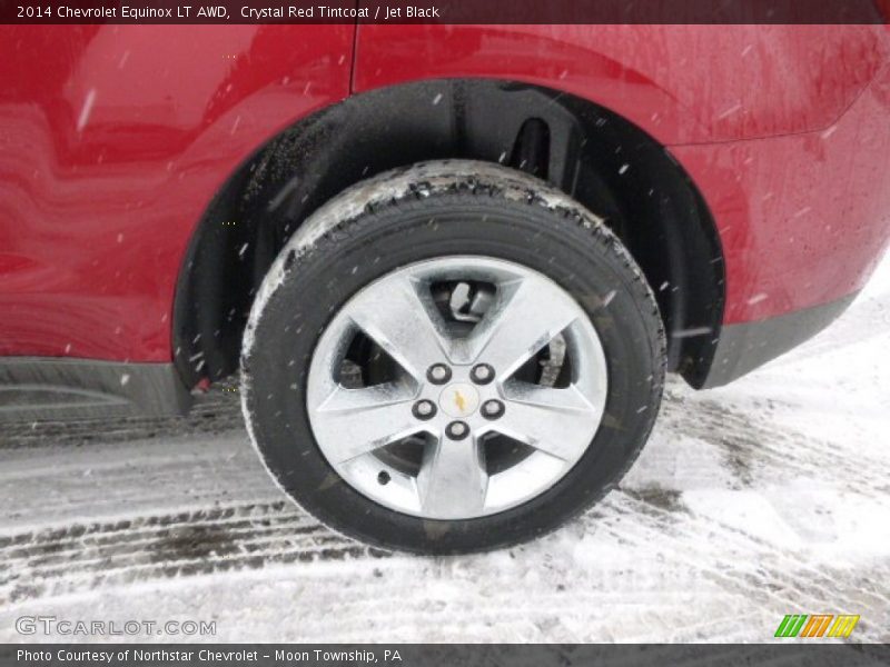 Crystal Red Tintcoat / Jet Black 2014 Chevrolet Equinox LT AWD