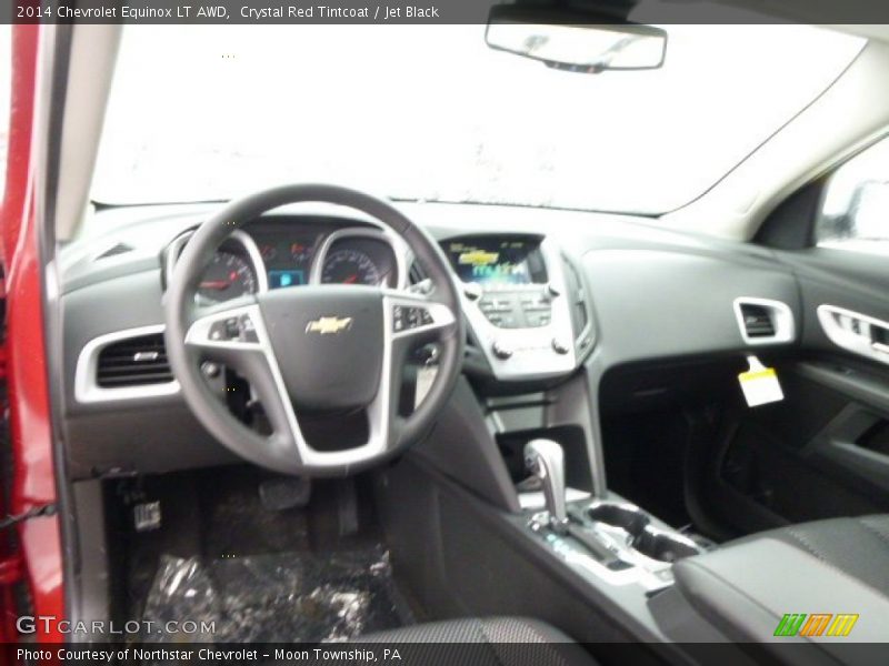 Crystal Red Tintcoat / Jet Black 2014 Chevrolet Equinox LT AWD